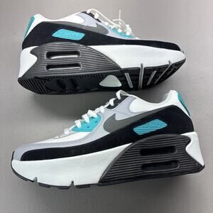 NIKE AIR MAX 90 LV8 DOUBLE STACK WHITE/GREEN WOMEN'S Size 8.5 NEW FD4328-103